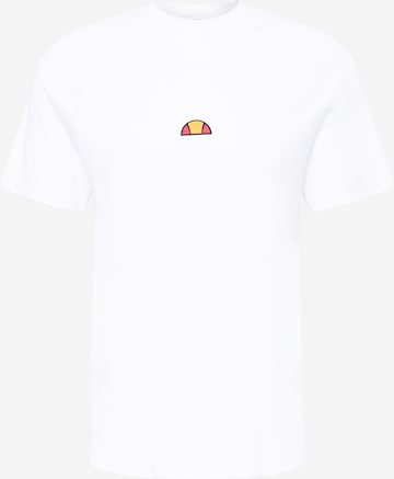 ELLESSE - Camiseta funcional en blanco: frente