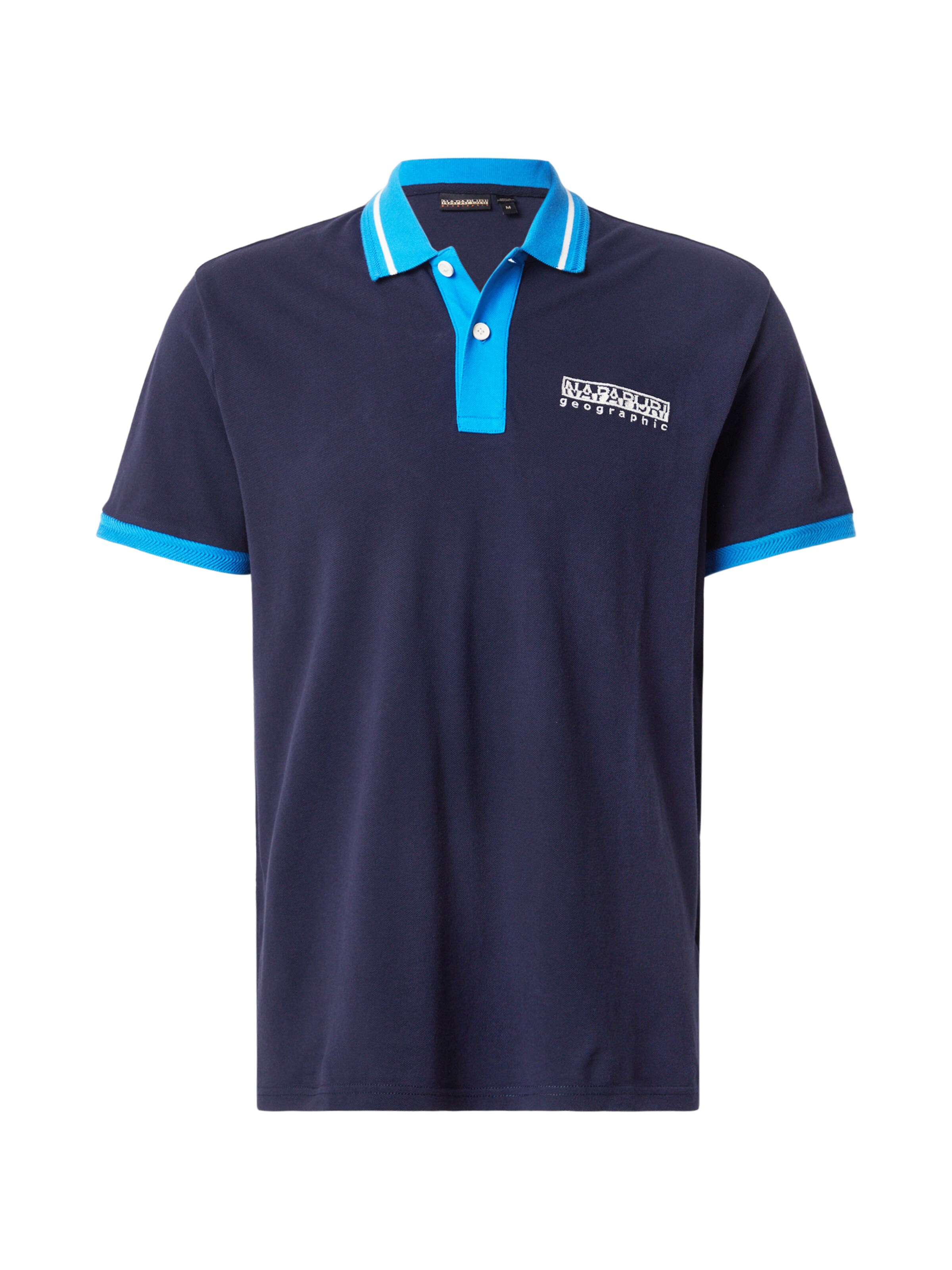 zils NAPAPIJRI T-Krekls 'E-MURLO': no priekšpuses