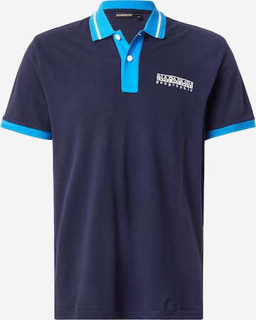 NAPAPIJRI Poloshirt 'E-MURLO' in Blau: Vorderseite