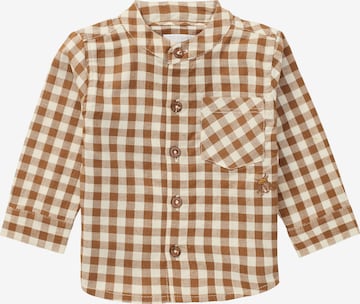 Noppies Button Up Shirt 'Helsinki' in Brown: front