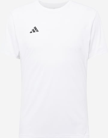 ADIDAS PERFORMANCE Functioneel shirt 'ADIZERO' in Wit: voorkant