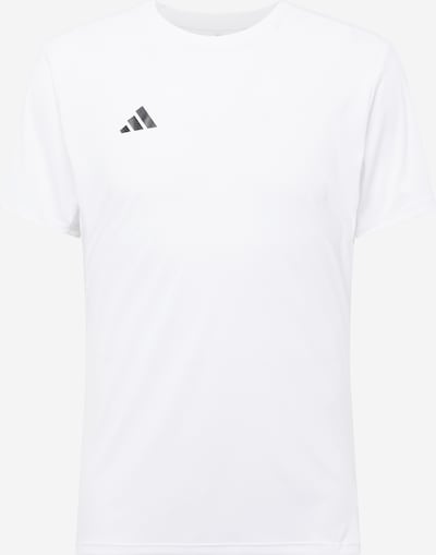 ADIDAS PERFORMANCE Funksjonsskjorte 'ADIZERO' i svart / hvit, Produktvisning