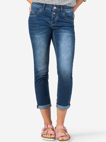 TIMEZONE Slim fit Jeans 'Slim NaliTZ 7/8' in Blue: front