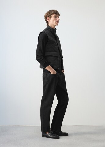MANGO MAN Vest 'Hugo' in Black