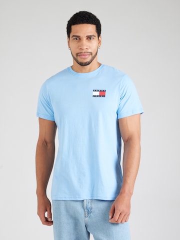 T-Shirt 'Essential' Tommy Jeans en bleu : devant