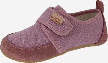 Living Kitzbühel Hausschuh 'Ulli Uni' in Lila: Vorderseite
