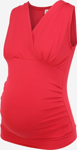 Bebefield Shirt in Rood: voorkant