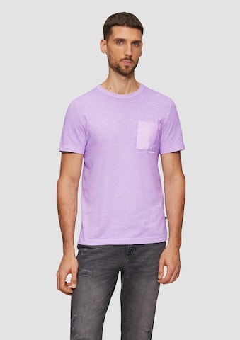 T-Shirt s.Oliver en violet : devant
