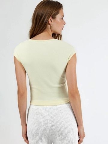 Chemisier Busem en jaune