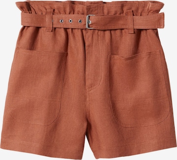 MANGO Regular Shorts 'Vega' in Rot: predná strana