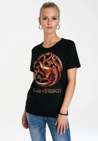 LOGOSHIRT Shirt 'Game of Thrones' in Gemengde kleuren: voorkant
