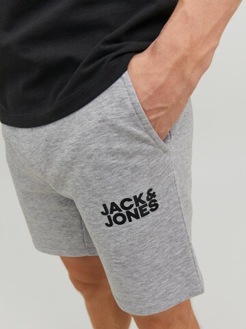 JACK & JONES - Regular Calças 'BEX' em cinzento