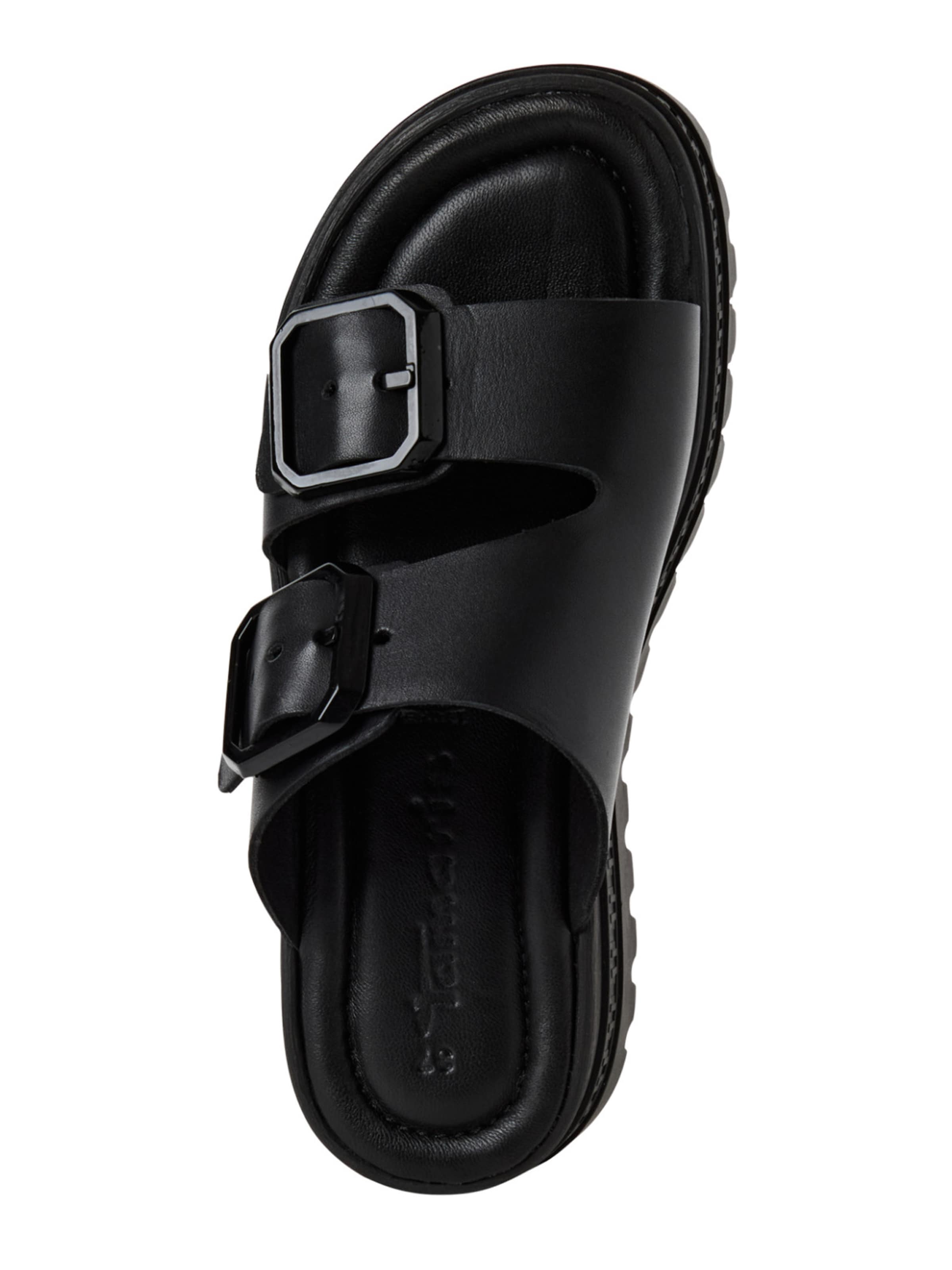 Tamaris - Sapato aberto em preto