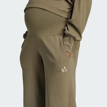 Wide Leg Pantalon de sport ADIDAS PERFORMANCE en vert