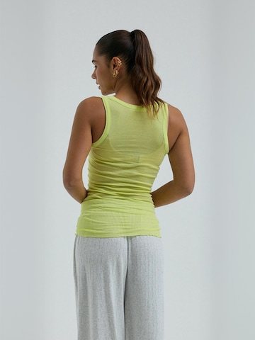 Seamless Basic Top ' Cotton ' in Gelb