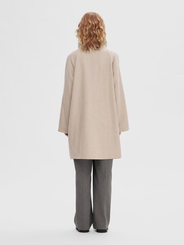 SELECTED FEMME Übergangsmantel in Beige