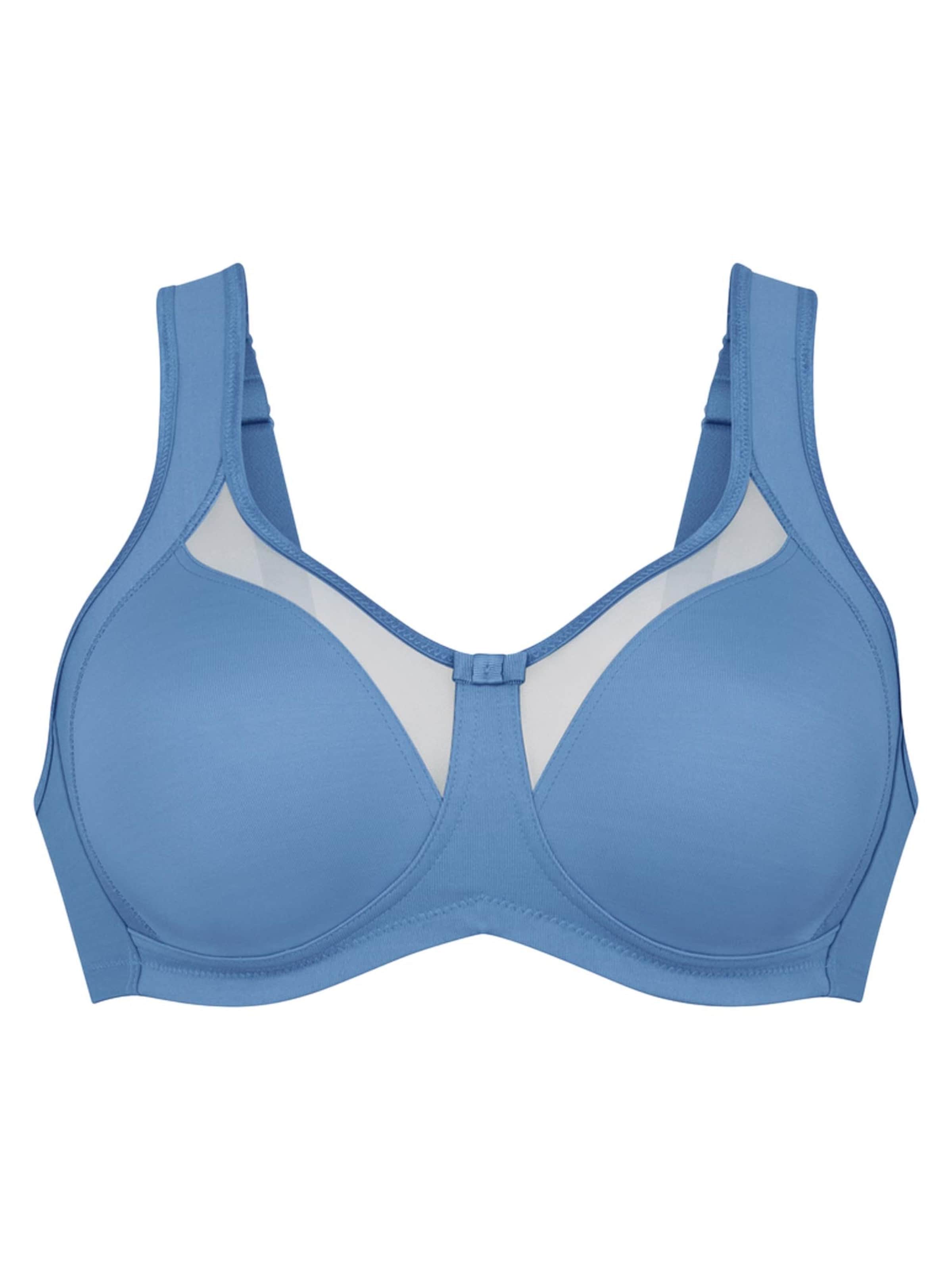 ANITA Minimiser Bra 'Clara' in Blue: front