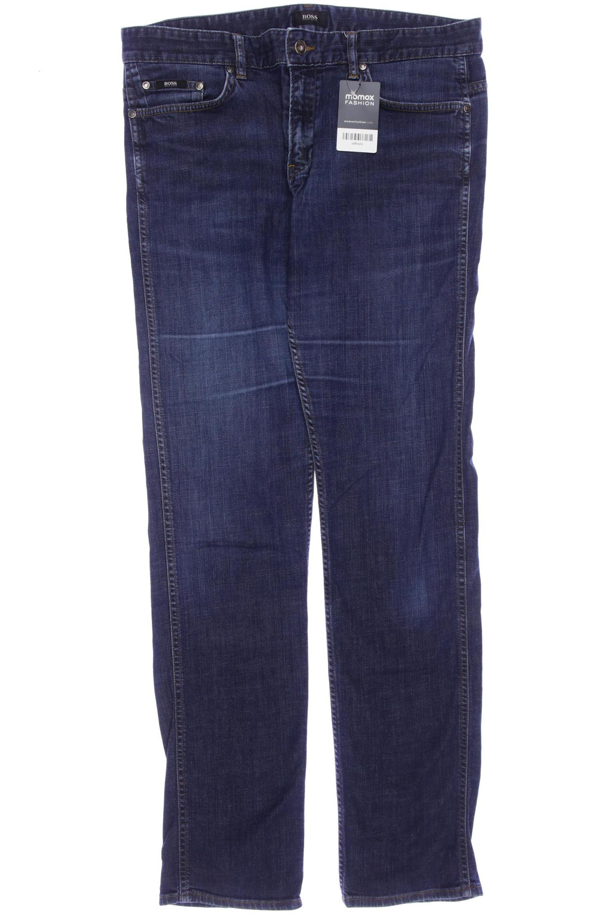 BOSS Black Jeans in 35 in Blue: front