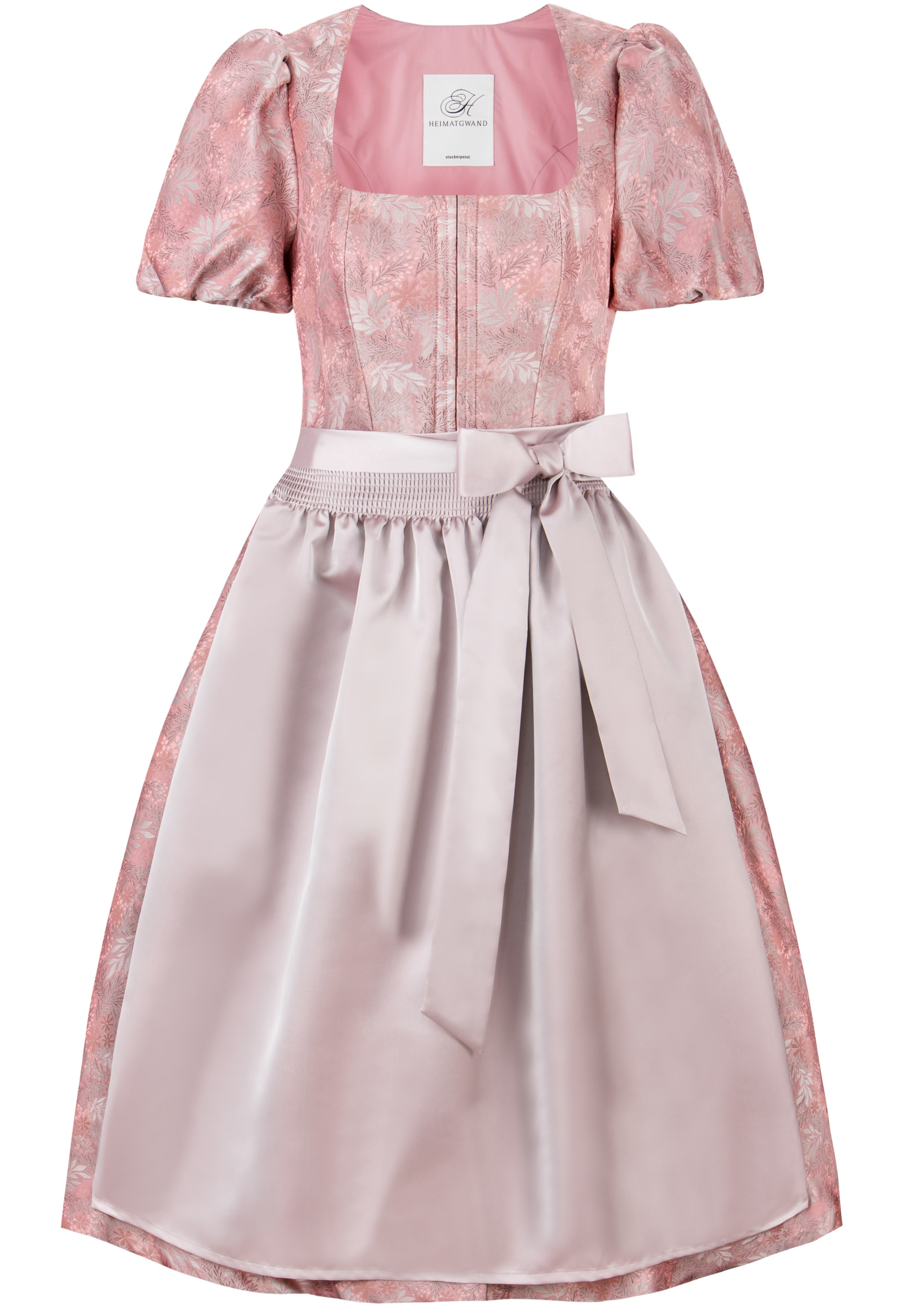 STOCKERPOINT Dirndl 'Pearl' in Roze: voorkant