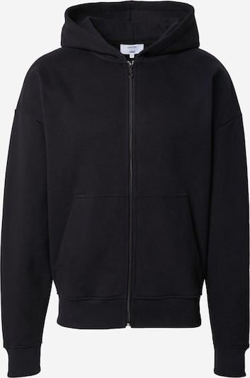 Bluză de molton 'Bent' DAN FOX APPAREL pe negru, Vizualizare produs