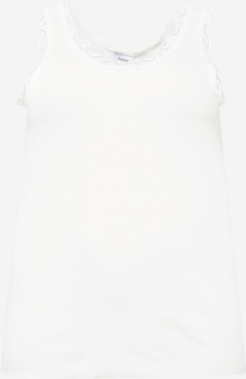 Fransa Curve Top 'FPZAMOND' in White, Item view