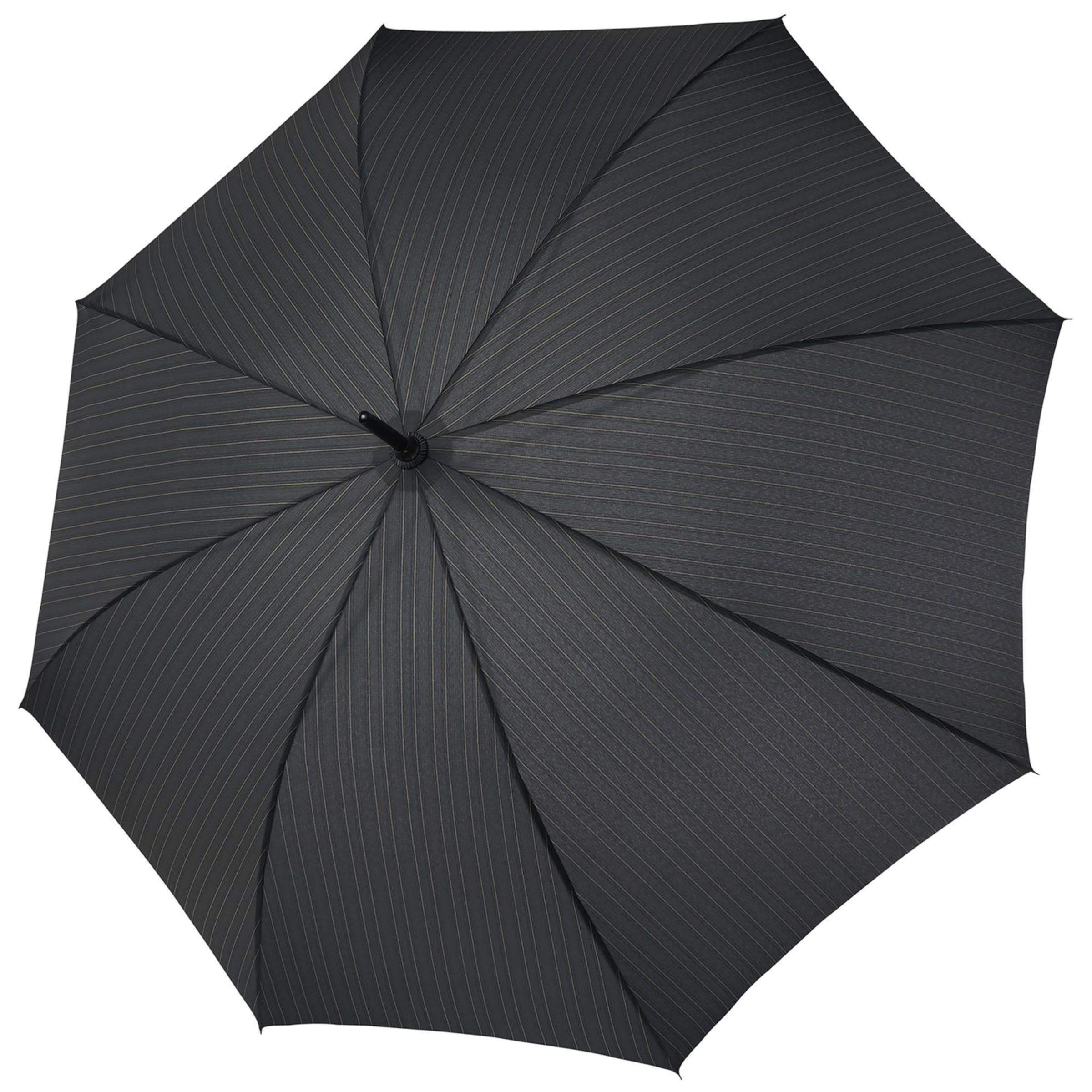 Doppler Paraplu in Zwart: voorkant