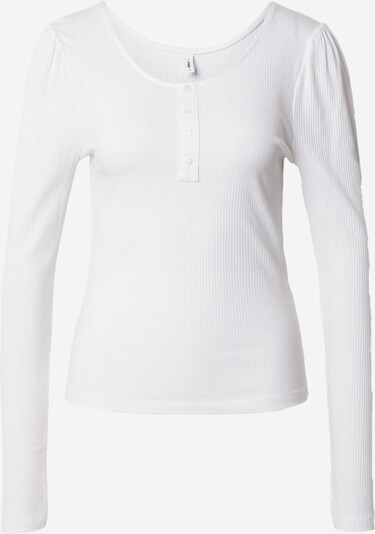 ONLY Camisa 'SIMPLE' em branco, Vista do produto