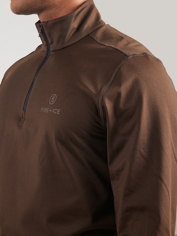 Bogner Fire + Ice Funkční tričko 'PASCAL' – hnědá