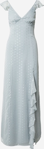 Maya Deluxe Kleid 'Georgette' in Blau: Vorderseite