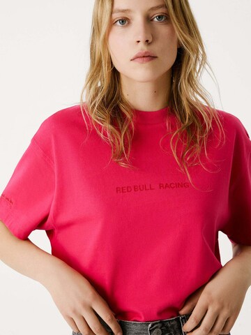 Maglietta 'Club 2' di Red Bull Racing x Pepe Jeans in rosa