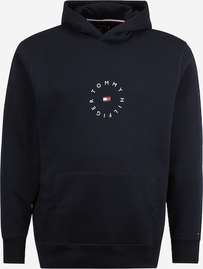 Tommy Hilfiger Big & Tall Sweatshirt in dunkelblau / rot / weiß, Produktansicht
