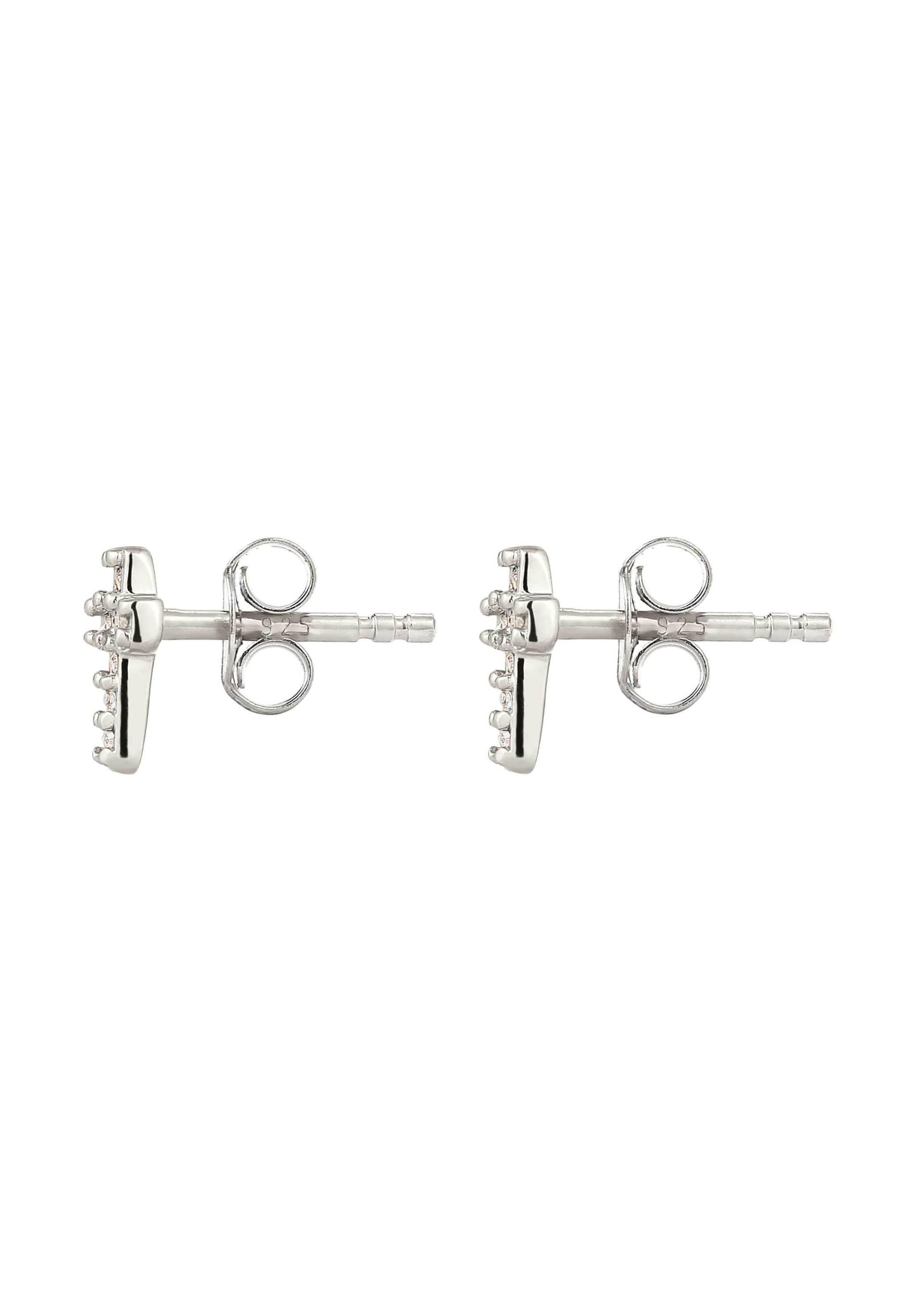 Boucles d'oreilles 'Kreuz' ELLI en argent