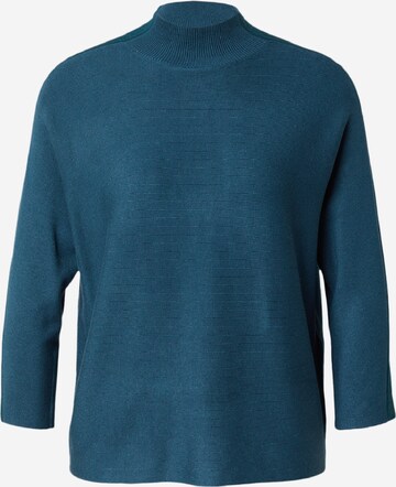 COMMA - Pullover em azul: frente