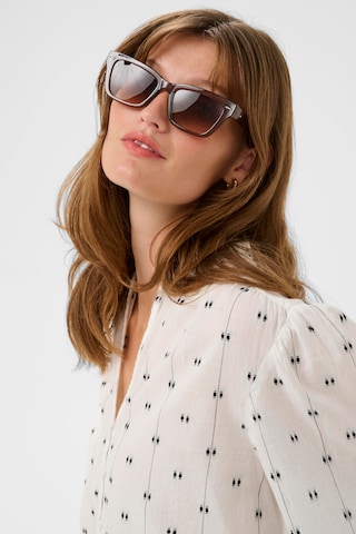 SOAKED IN LUXURY Blouse 'Amelie' in White