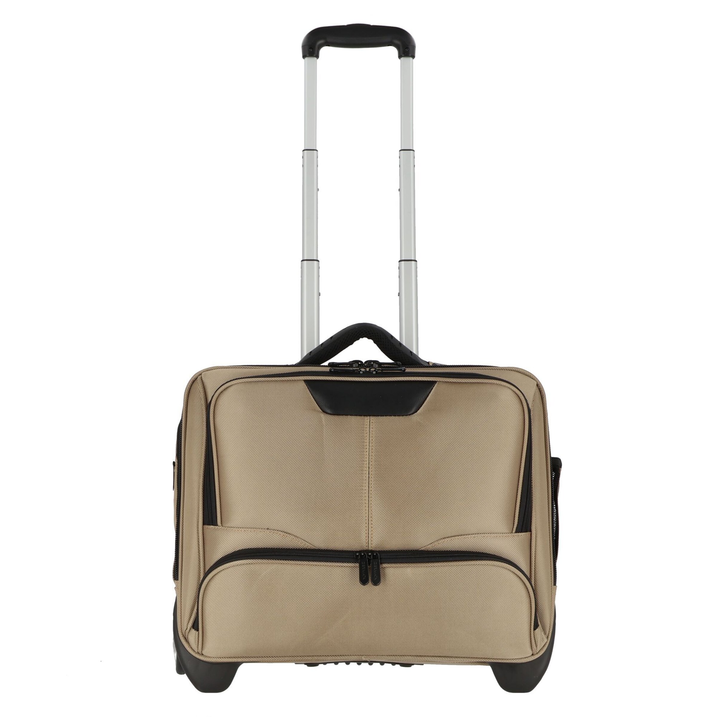 Trolley di Dermata in beige: frontale
