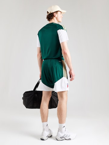 ADIDAS PERFORMANCE Regular Workout Pants 'FIGC TR SHO' in Green