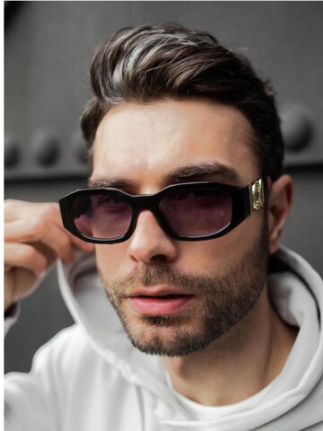 Lunettes de soleil 'Ingeund' VEYREY en noir : devant