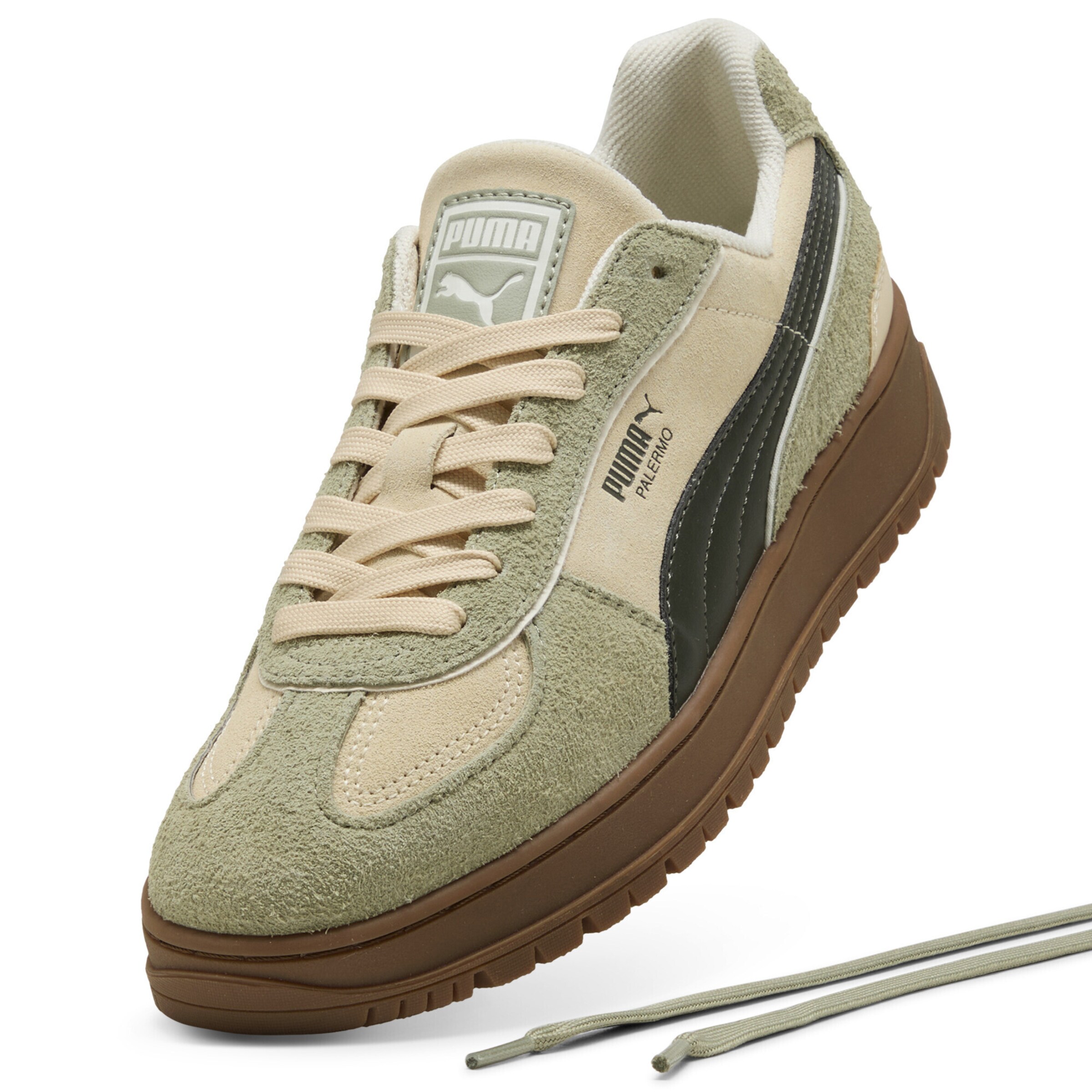 Baskets basses 'Palermo Alpino' PUMA en beige