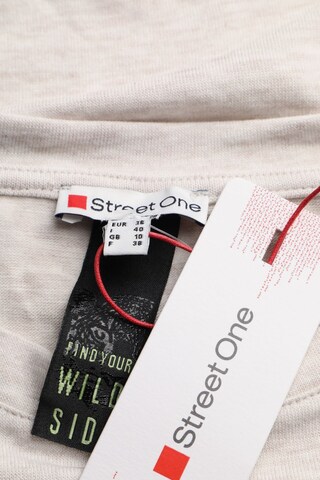 STREET ONE Sweatshirt S in Beige