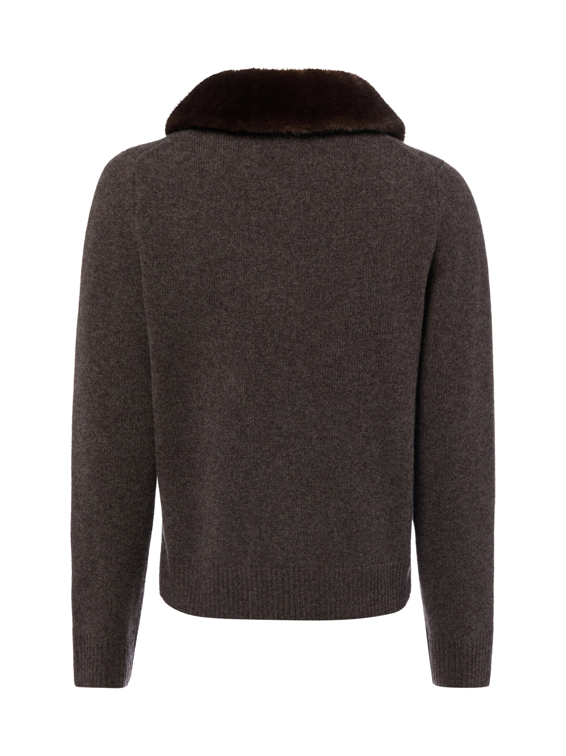 Cardigan Marie Lund en marron
