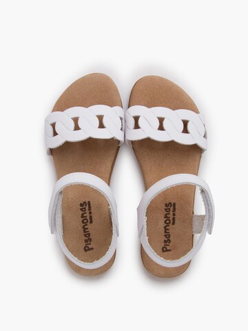 Sandalo di Pisamonas in bianco