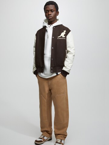 Pull&Bear Between-Season Jacket in Brown