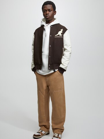 Pull&Bear Between-season jacket in Brown