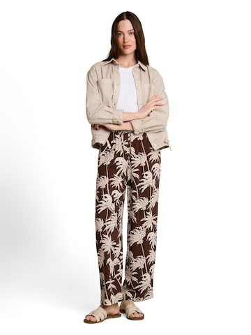 TOM TAILOR DENIM - Pierna ancha Pantalón en marrón