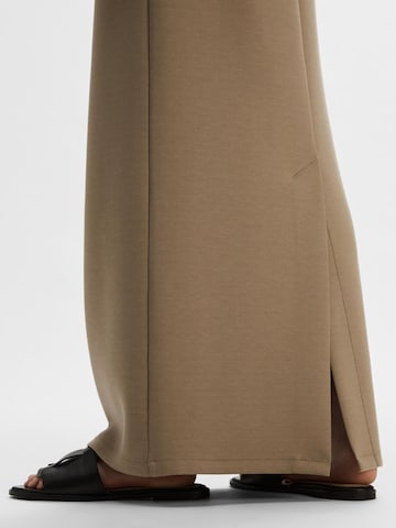 Jupe SELECTED FEMME en marron