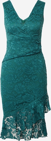 Sistaglam Cocktail Dress 'RIANNA' in Green: front