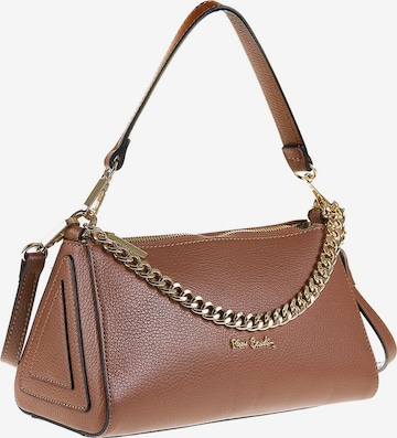 Sac bandoulière 'Violette' PIERRE CARDIN en marron : devant
