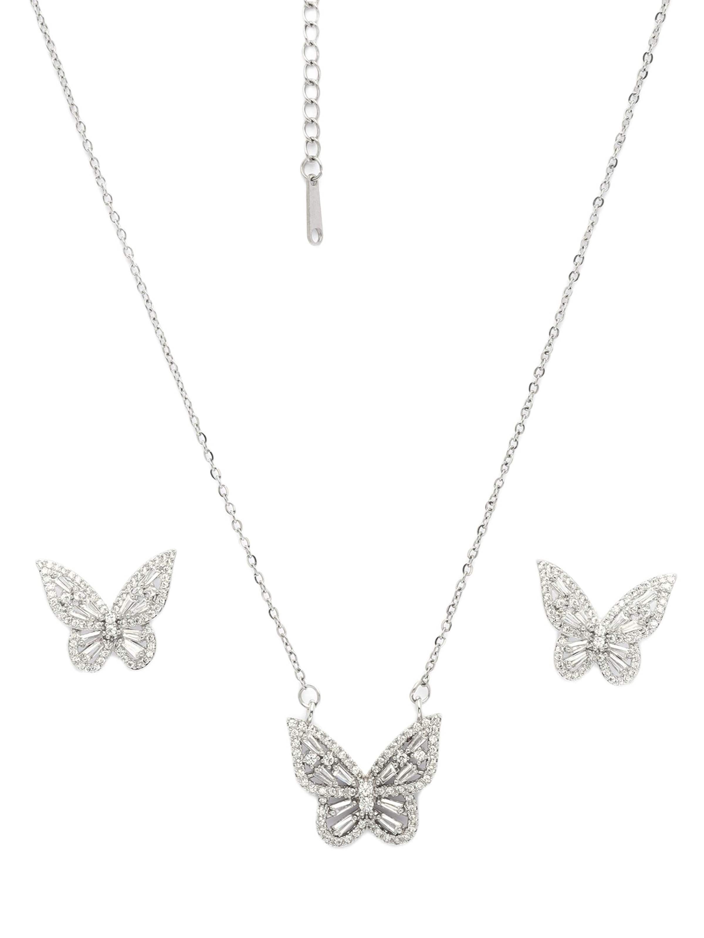 AVANT-GARDE PARIS Sieraden set 'Katarinara' in Zilver