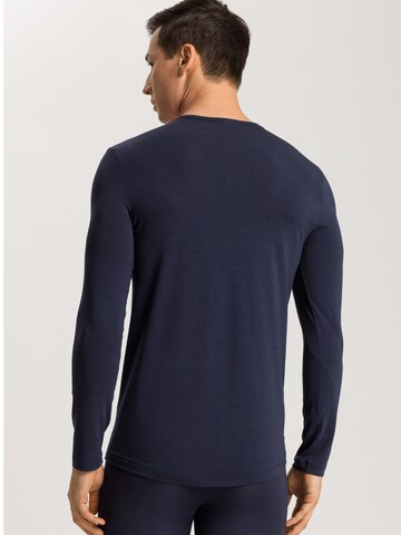 T-Shirt ' Natural Function ' Hanro en bleu