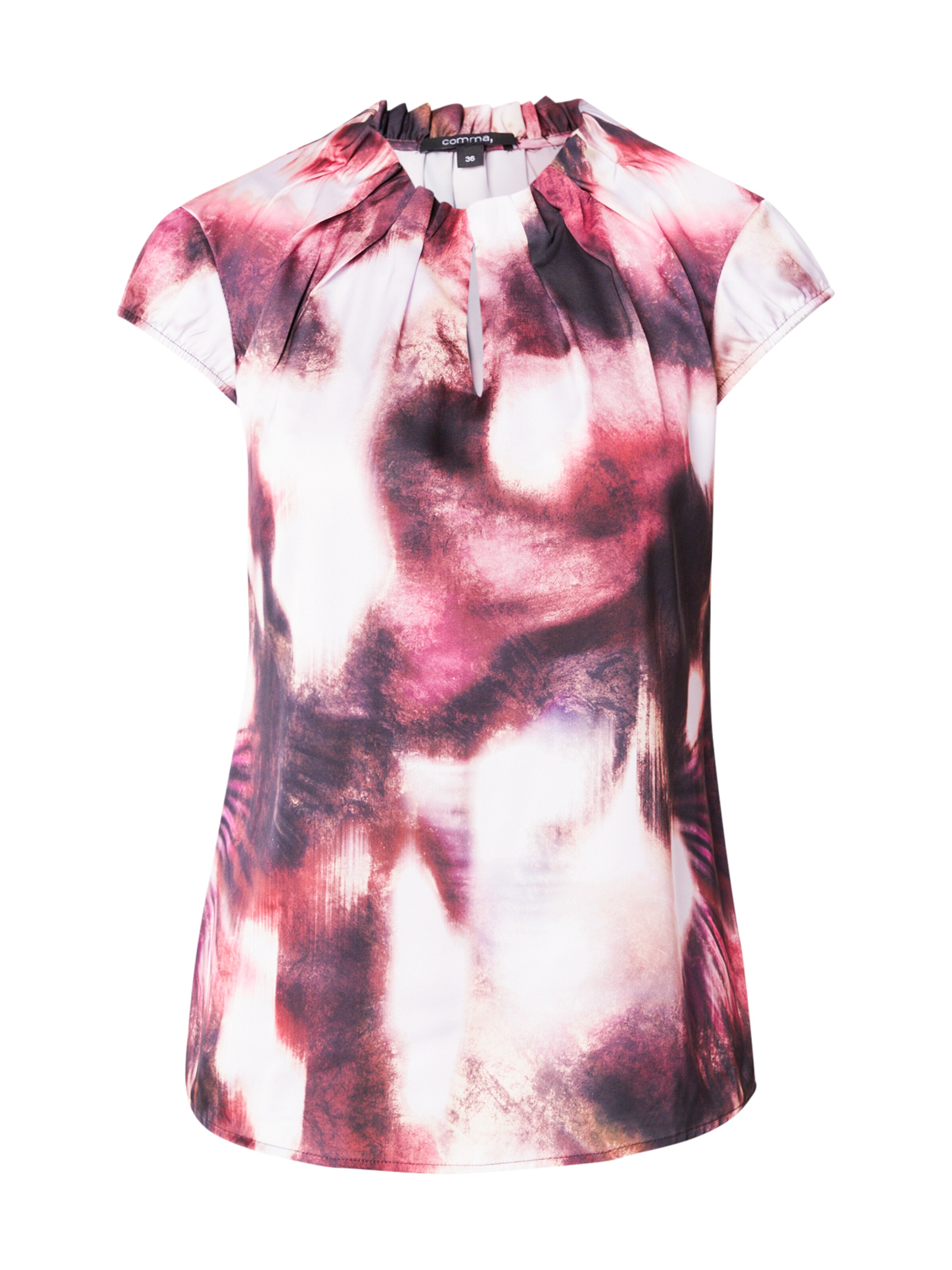 COMMA Blouse in Lila: voorkant